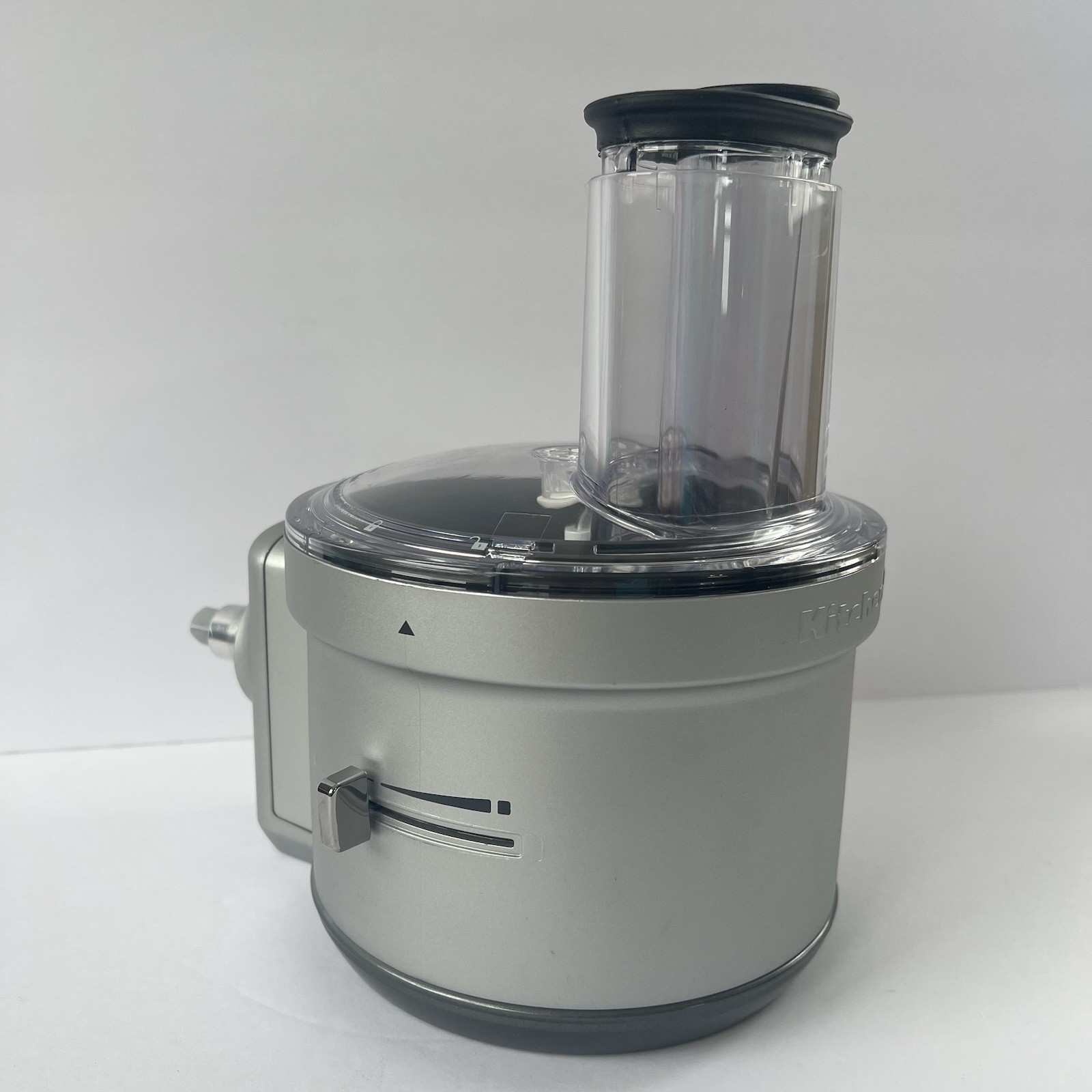 TESTED KitchenAid KSM2FPA Processor Gray Attachment 4 Stand Mixer NO Blades