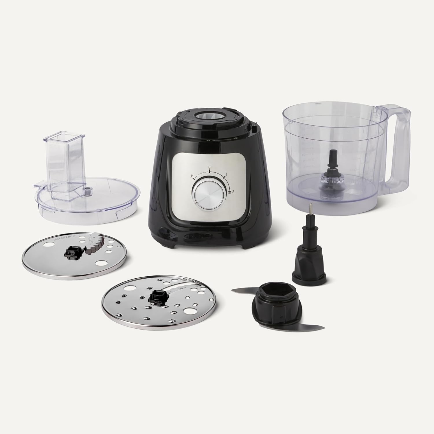 Procesador de alimentos y picador de verduras, recipiente de 10 tazas, 2 velocid