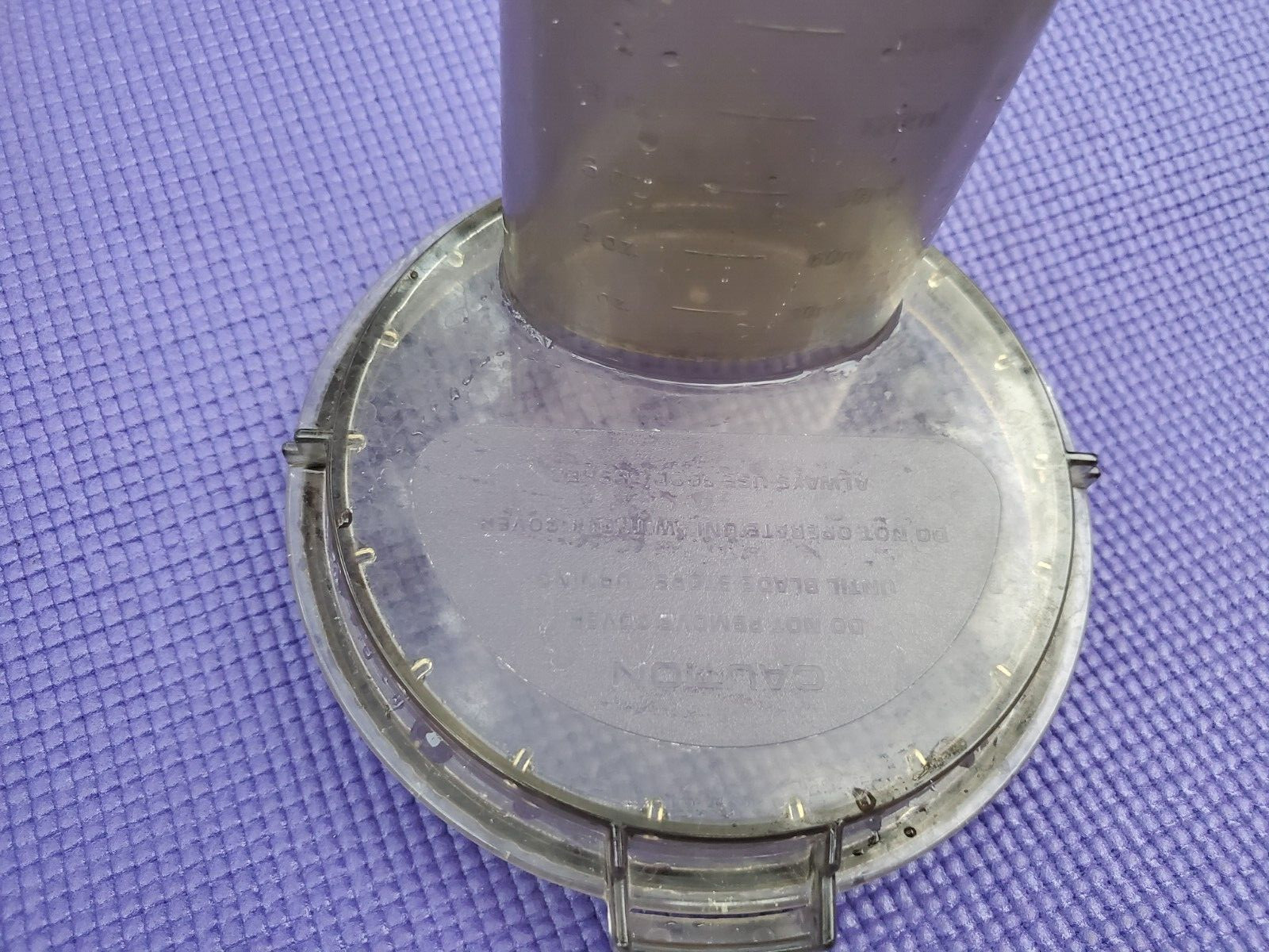 Sunbeam Le Chef 14-11 Food Processor Lid Original Part & food pusher