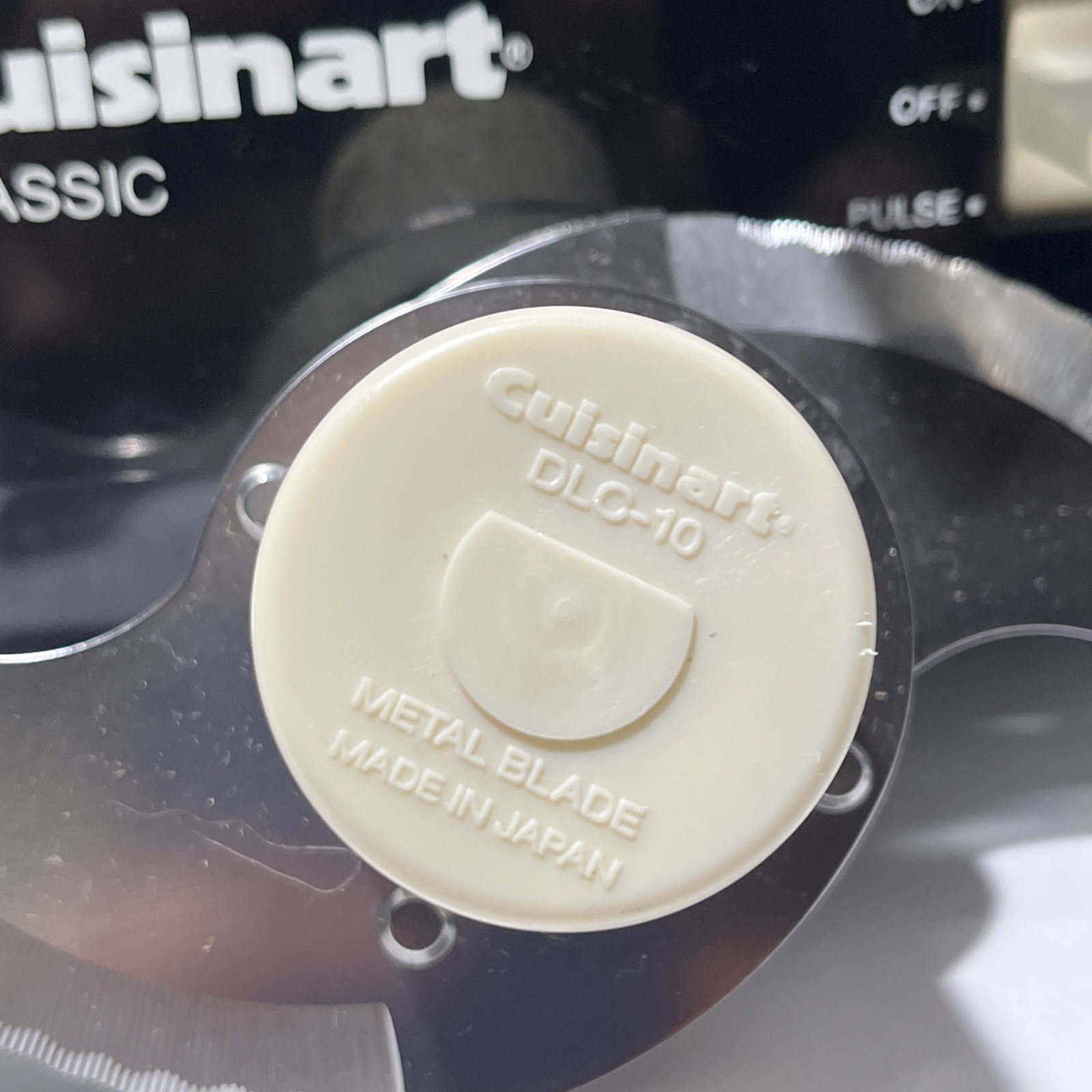Cuisinart Classic Food Processor DLC-10 Tested Works with attachments Kit bundle