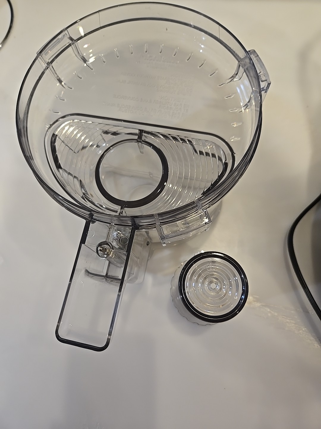 Cuisinart Prep 7 Cup Food Processor Gray DLC-2007N Works Great EUC with Manual