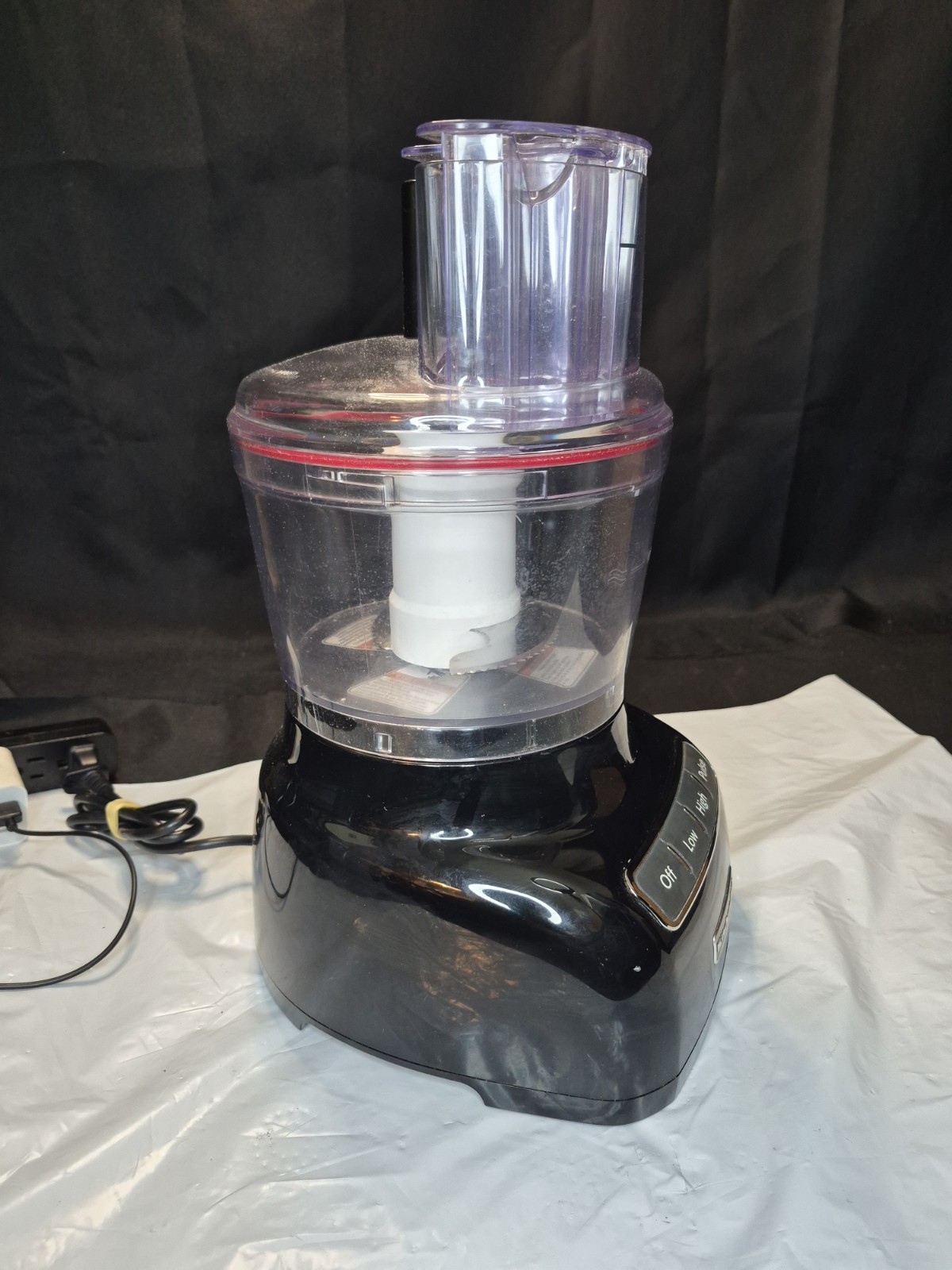 KitchenAid KFP09220B0 9-Cup Food Processor Onyx Mixer Clean And Works Amazing