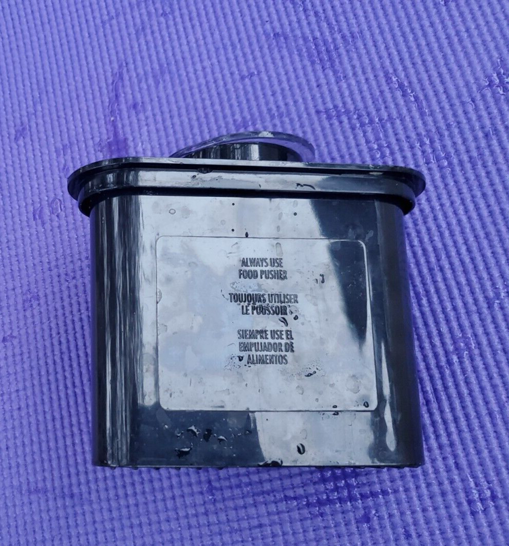 Hamilton Beach 70725 70725A 12-Cup Stack Snap Food Processor FOOD PUSHER SLEEVE
