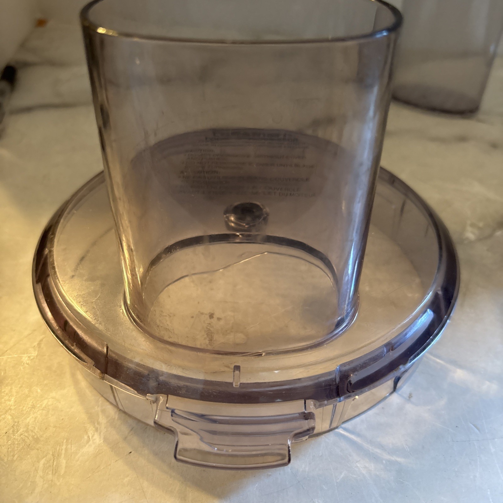 Cuisinart Food Processor CFP-800 Replacement Lid CFP-800WBC & Pusher FP-8P