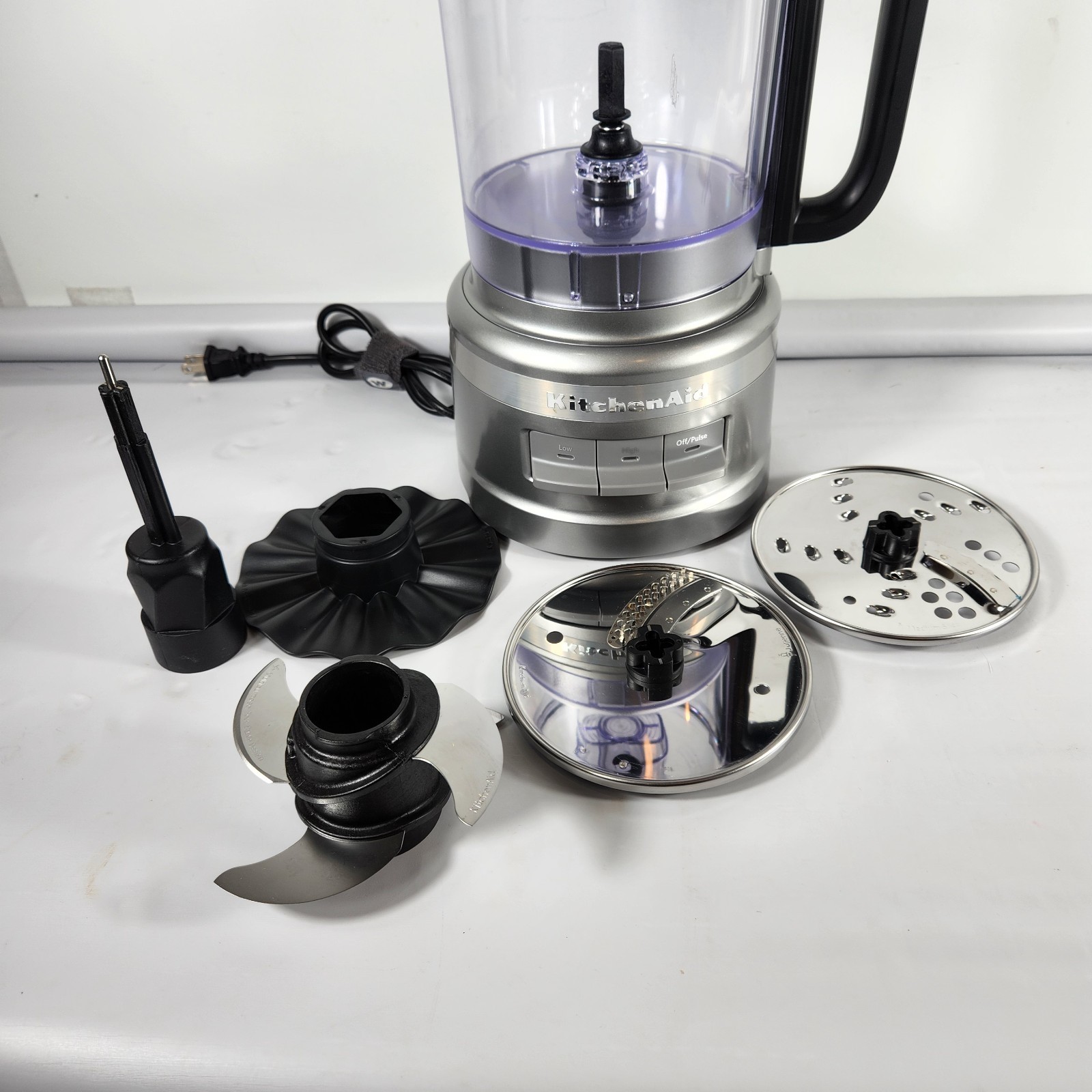 KitchenAid Food Processor Plus Silver Julienne Disc Slice Shred E105402