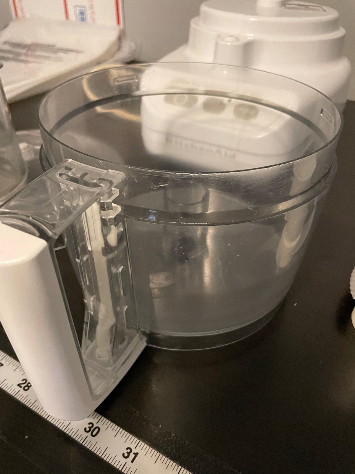 KitchenAid KFP600WW Ultra Power Food Processor White Bowl Lid S Blade France