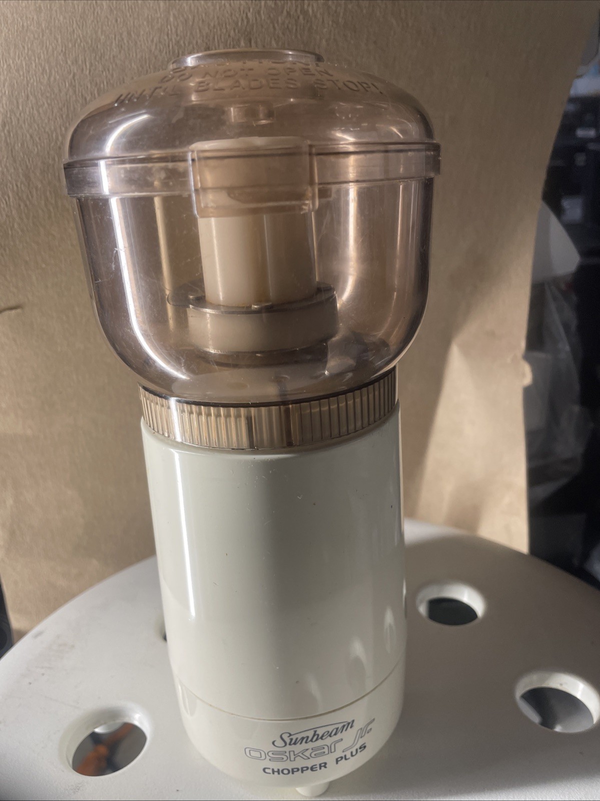 Sunbeam Oskar Jr Chopper Plus 14131 Tested WORKS