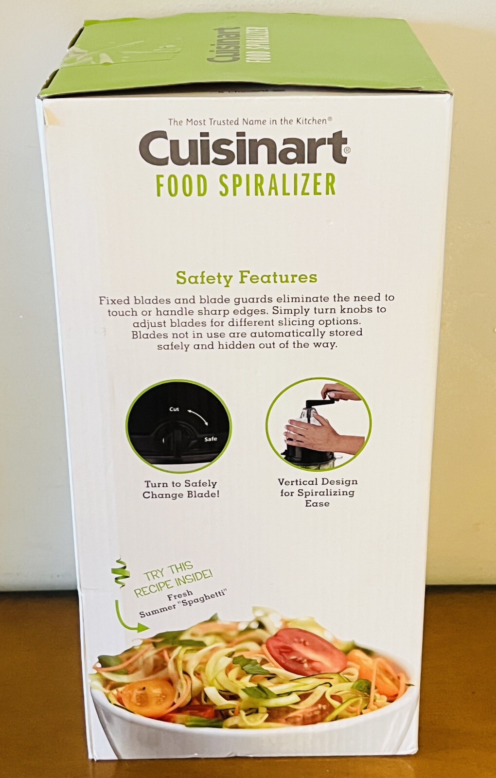 Cuisinart Food Spiralizer Manual Multifunctional Kitchen Gadget New Sealed