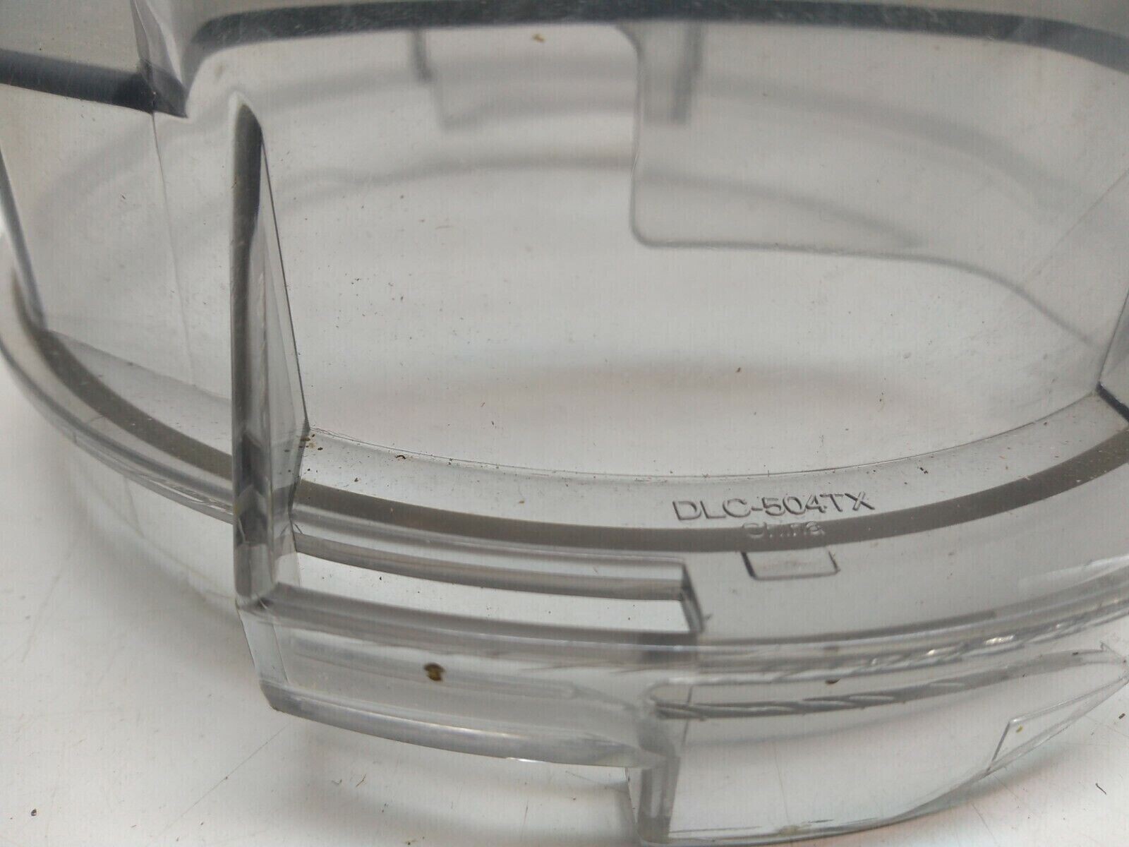 Cuisinart Food Processor Lid Only Little Pro, Handy Prep Deluxe DLC 504 TX