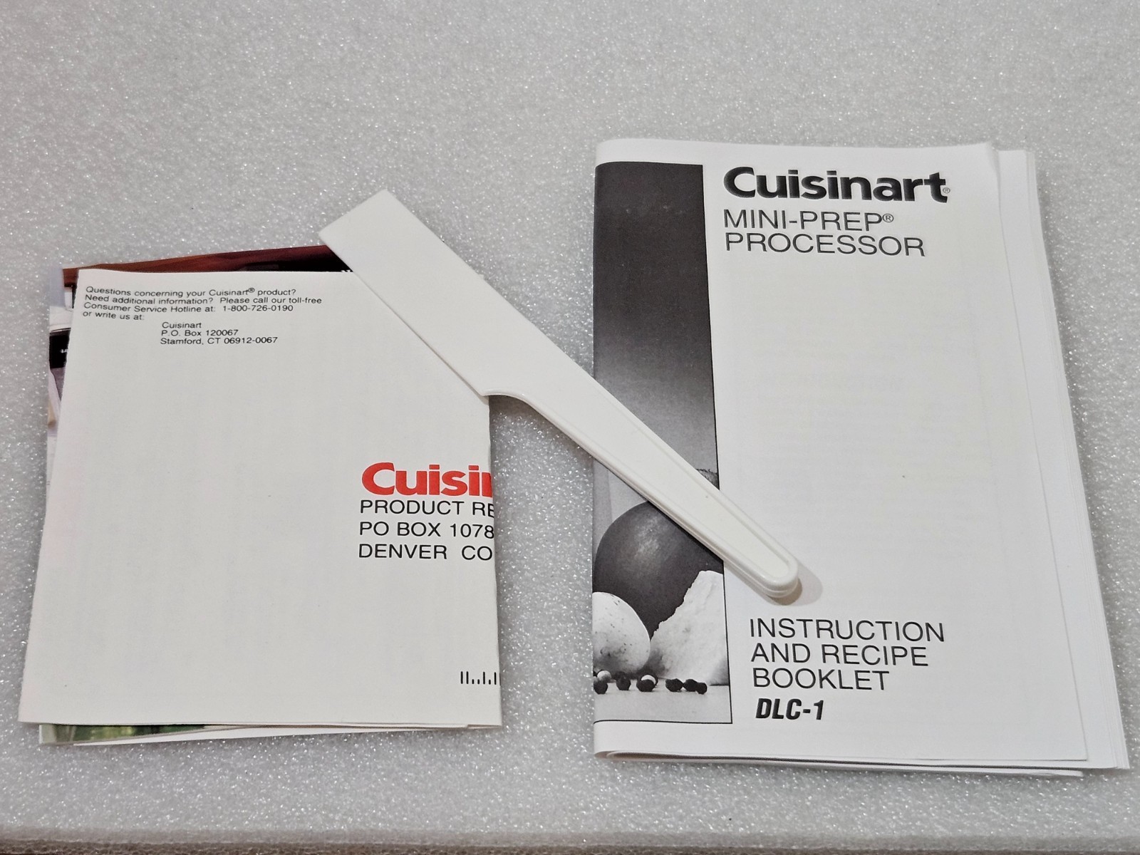 Cuisinart Mini-Prep Food Processor DLC-1 Blue with box and instructions