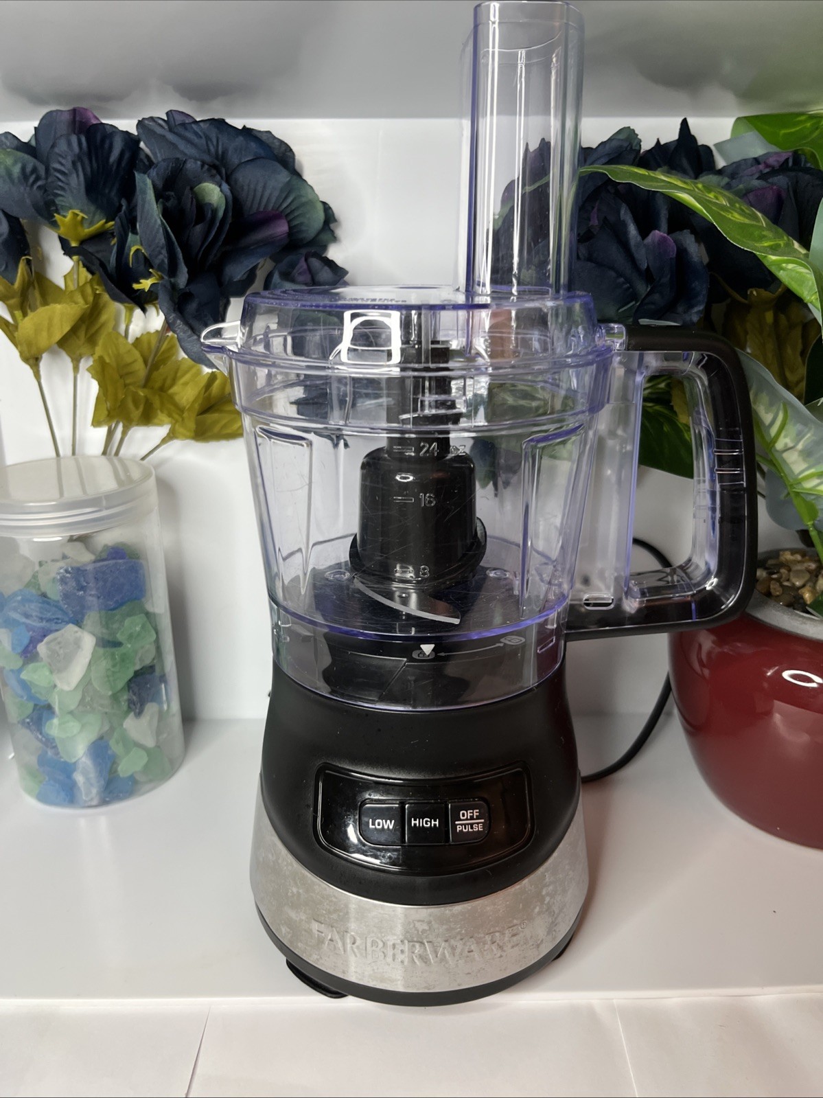 Farberware Mini Food Processor 4-Cup Black&Stainless Steel Tested