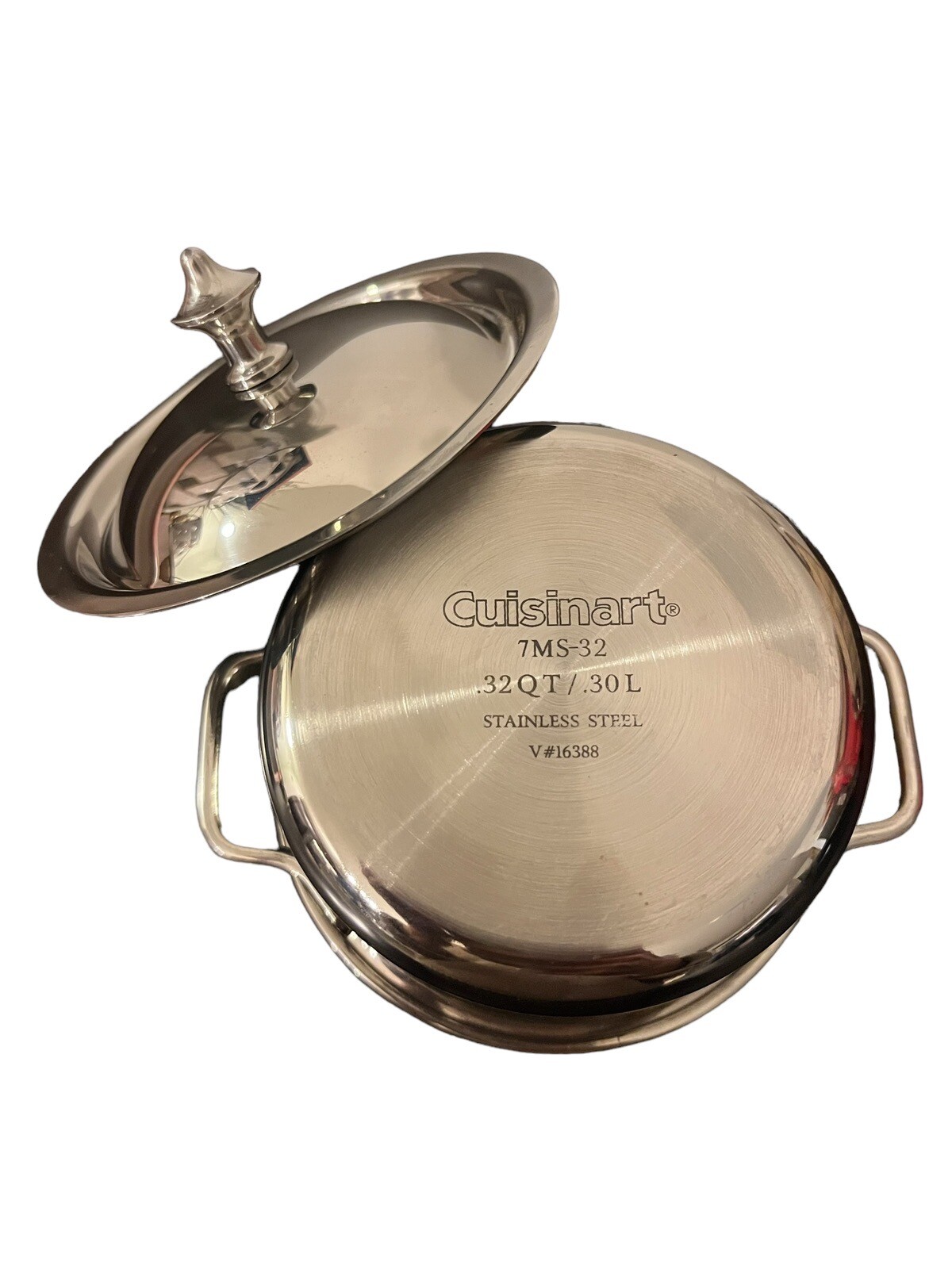 Cuisinart Stainless Steel Mini Dutch Oven Server .32 QT/.30L V#16388 7MS2-32