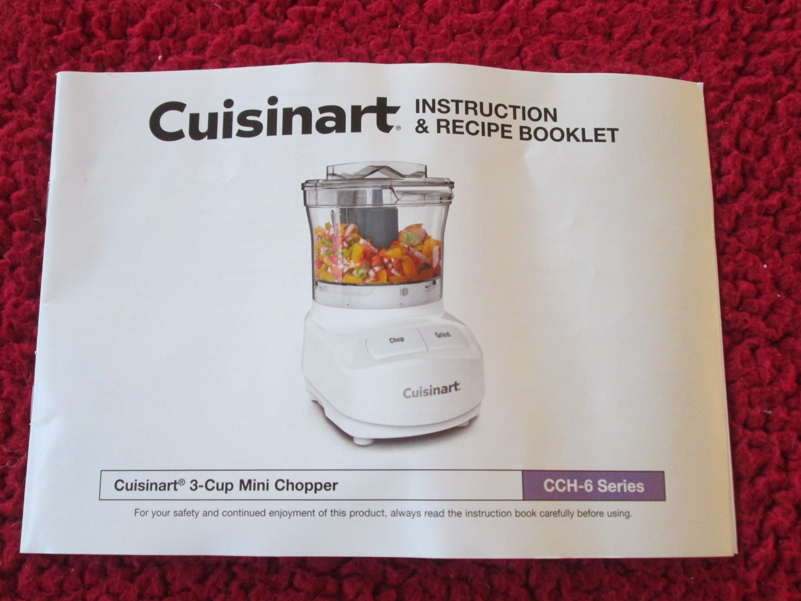 Cuisinart CCH-6 Red – NEW Open Box