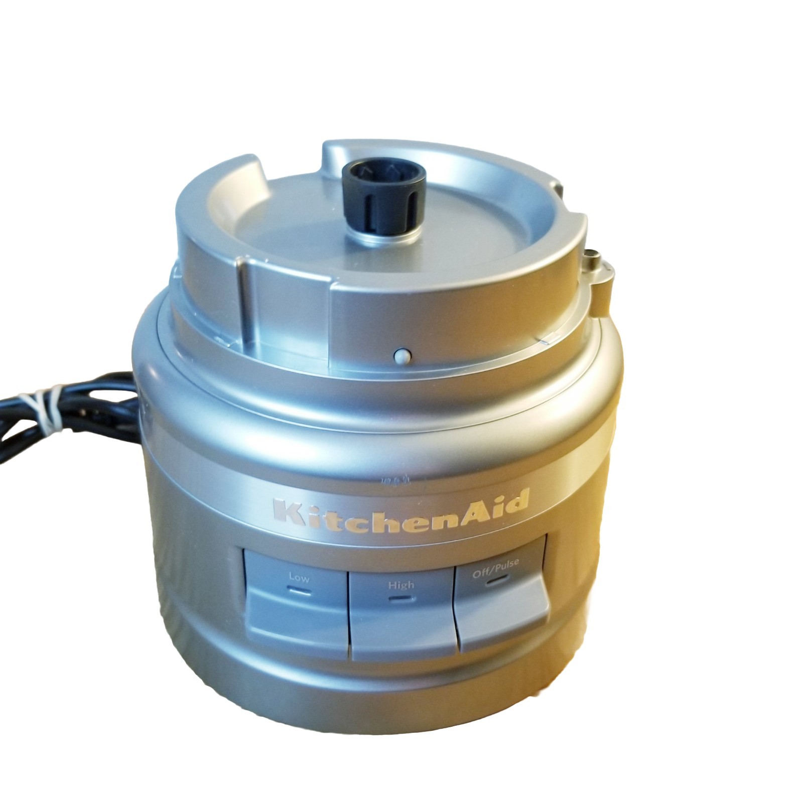 KitchenAid KFP0919CU Motor Base Only Silver Food Processor Clean Tested Works