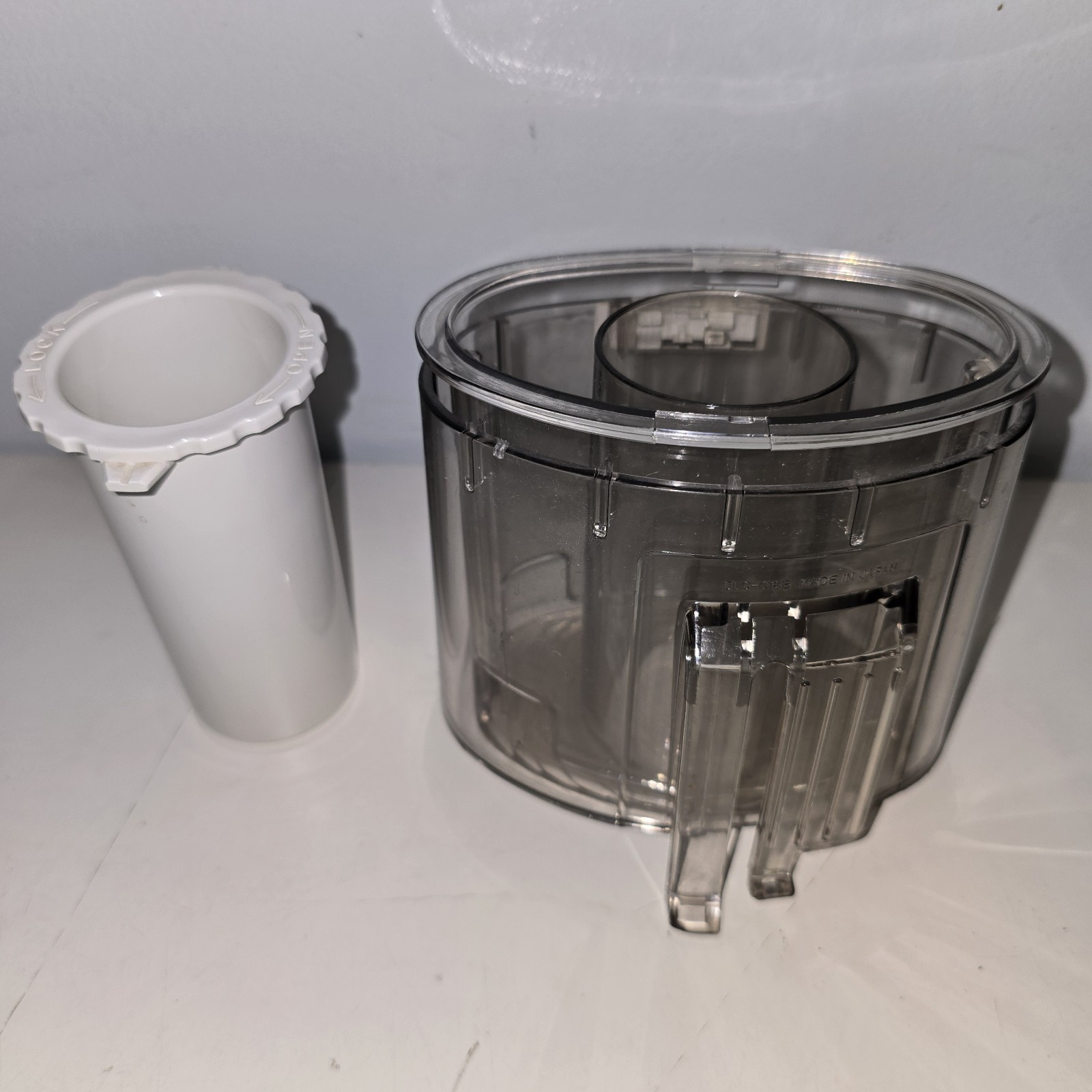 Cuisinart Food Processor DLC-8 Replacement Pusher & Chute Sleeve DLC-018BGTXT