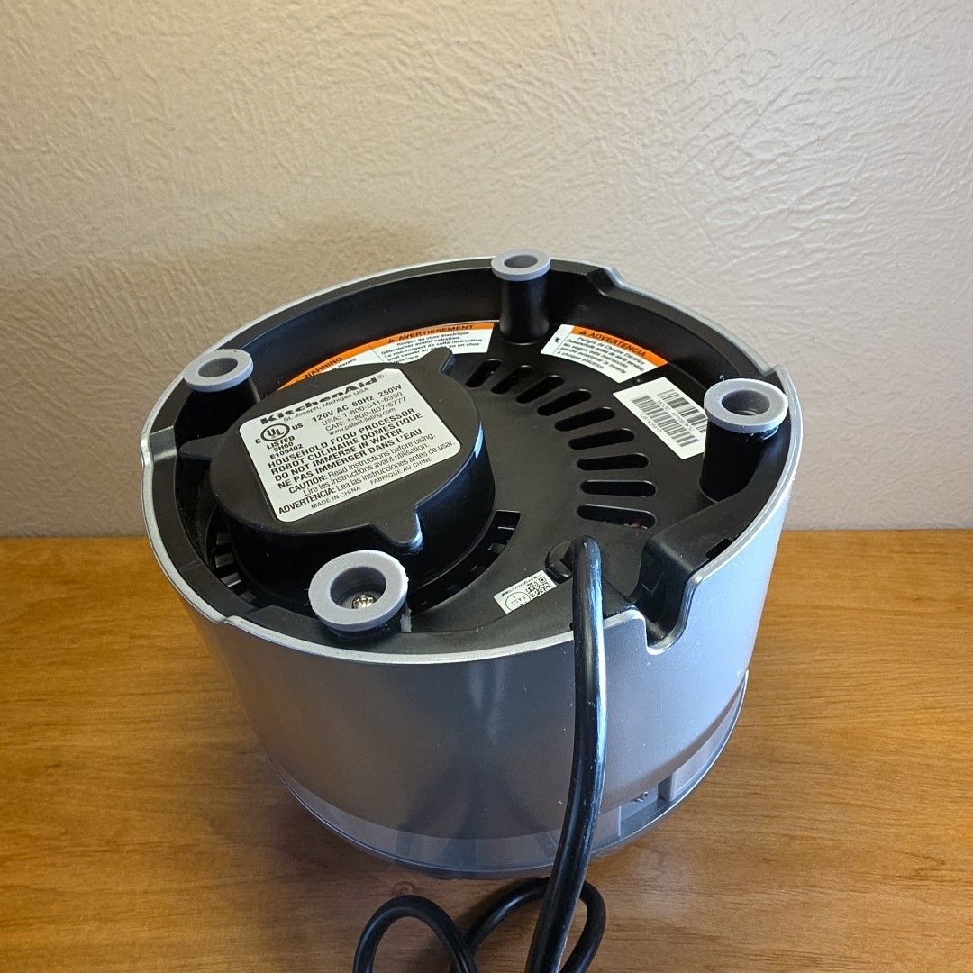 KitchenAid Food Processor Base Motor ONLY KFP0919 3-Speed Silver Works Great OEM