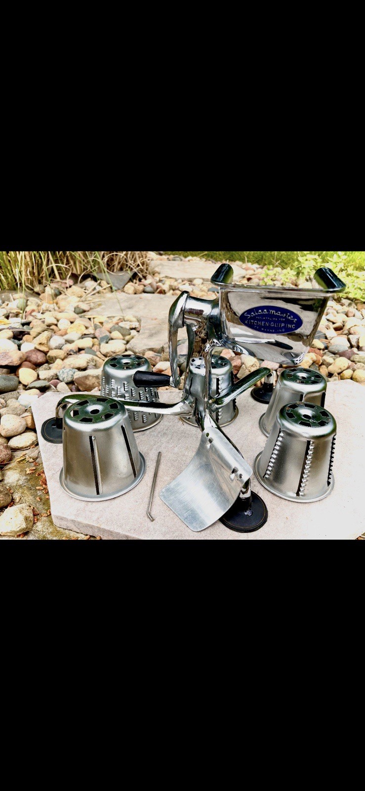 Saladmaster Machine Food Processor Grater Cutter Slicer Shredder Kitchen Quip