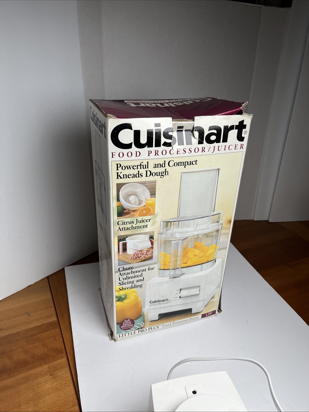 Cuisinart Little Pro Plus Food Processor Motor Base Only w/ Box – WORKS SEE VID