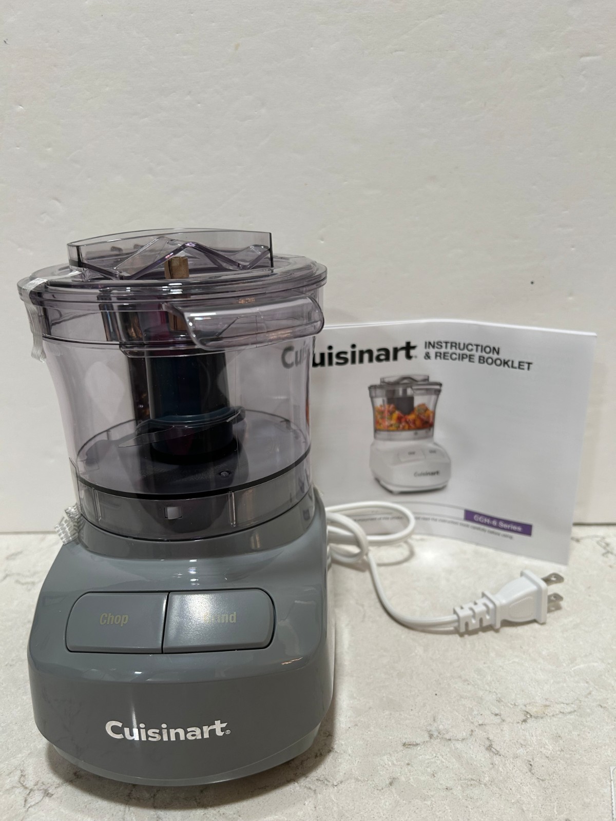 Cuisinart 3-Cup Mini Prep Plus Food Chopper Color Pewter NEW