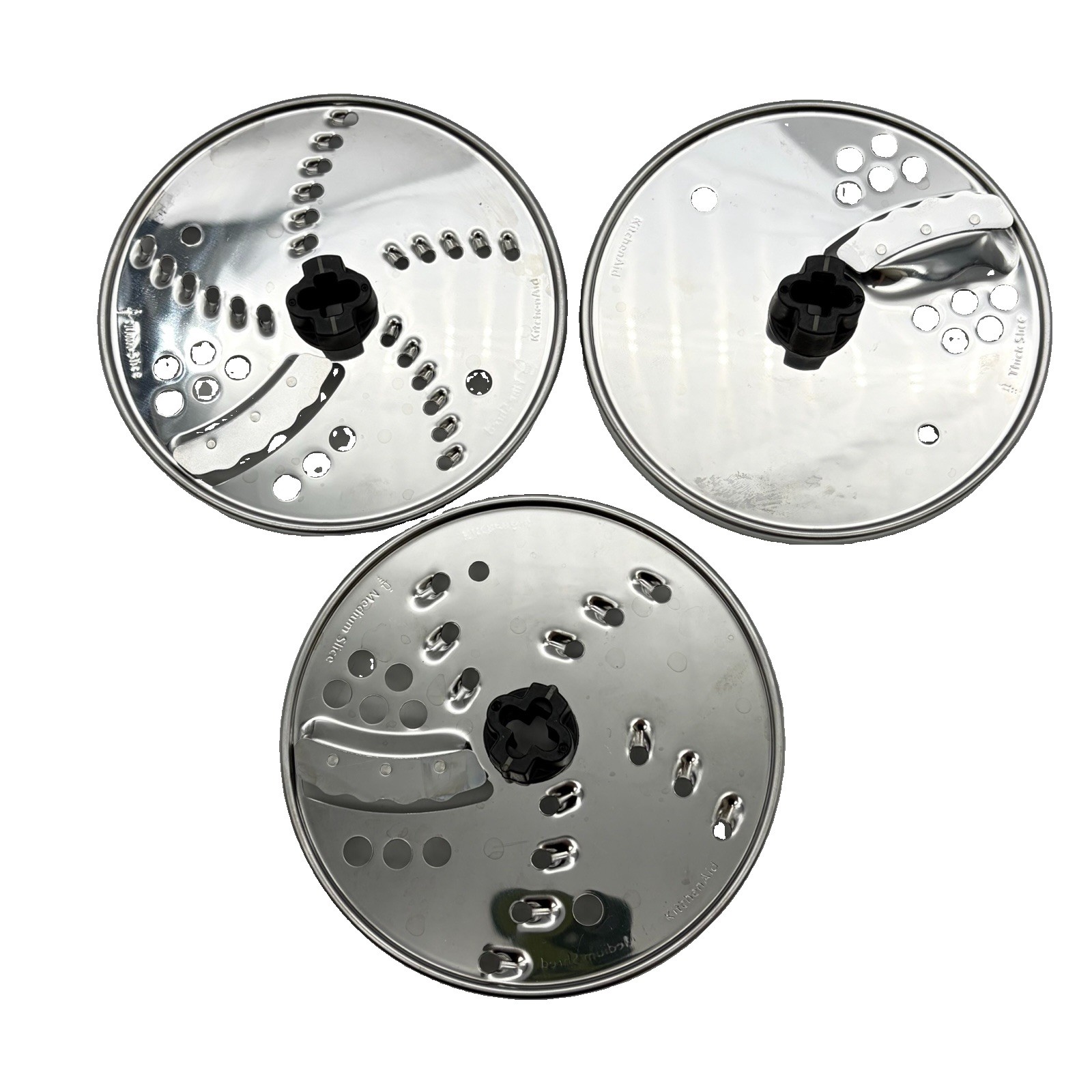 KitchenAid 9 Cup Food Processor KFP0919CU Replacement Disc Blades Set of 3