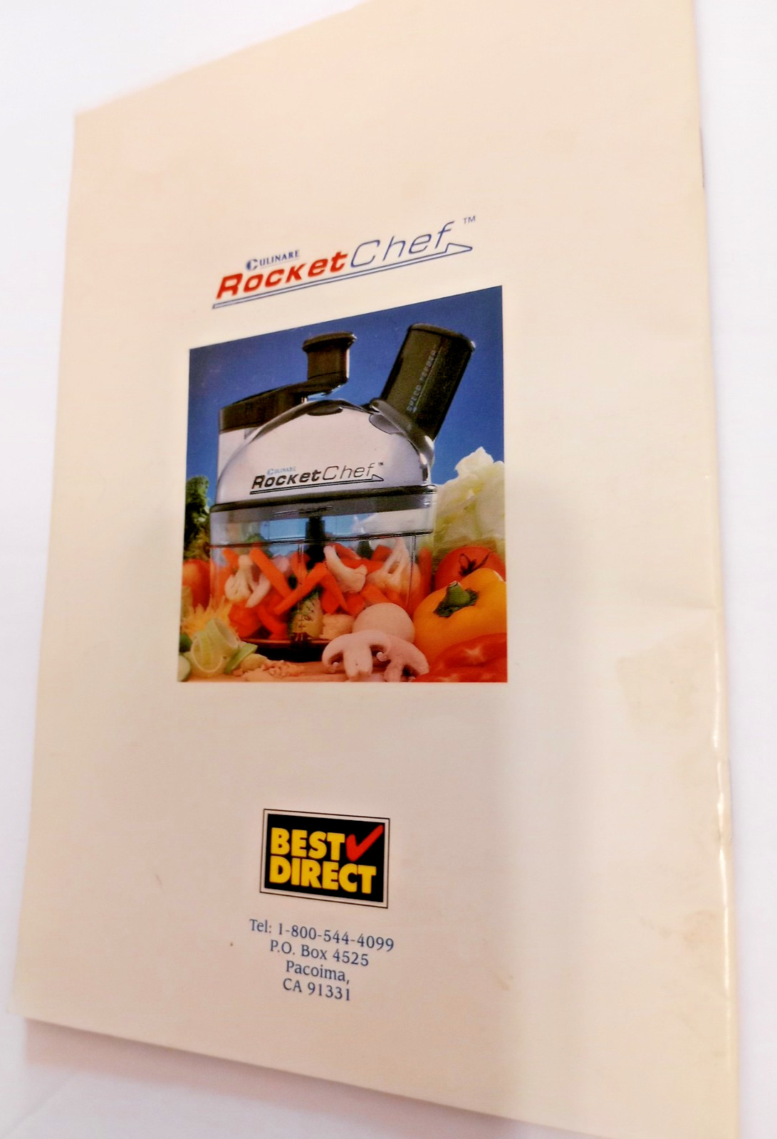 ROCKET CHEF TWO SPEED FOOD PROCESSOR BY CULINARE 2014/BRAND NEW/WITHOUT ORIG BOX