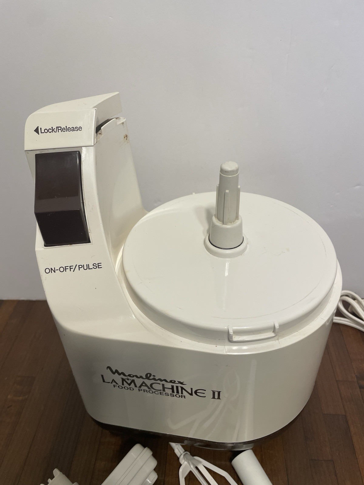 Vintage Moulinex Regal La Machine II Food Processor Works Tested