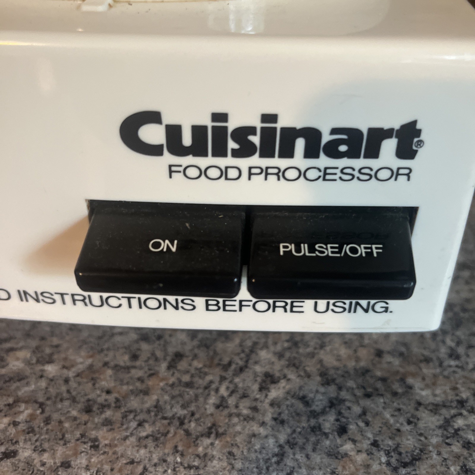 Cuisinart Food Processor DLC-8E Motor Base Part Manual ONLY Made In Japan