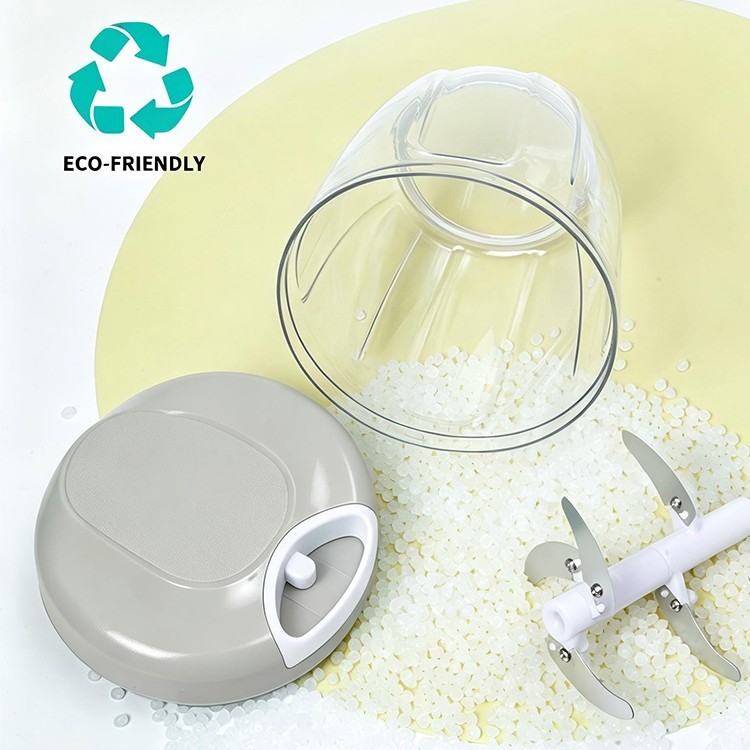 900ML Hand Chopper Manual Rope Food Processor Silcer Shredder Salad Maker Garlic