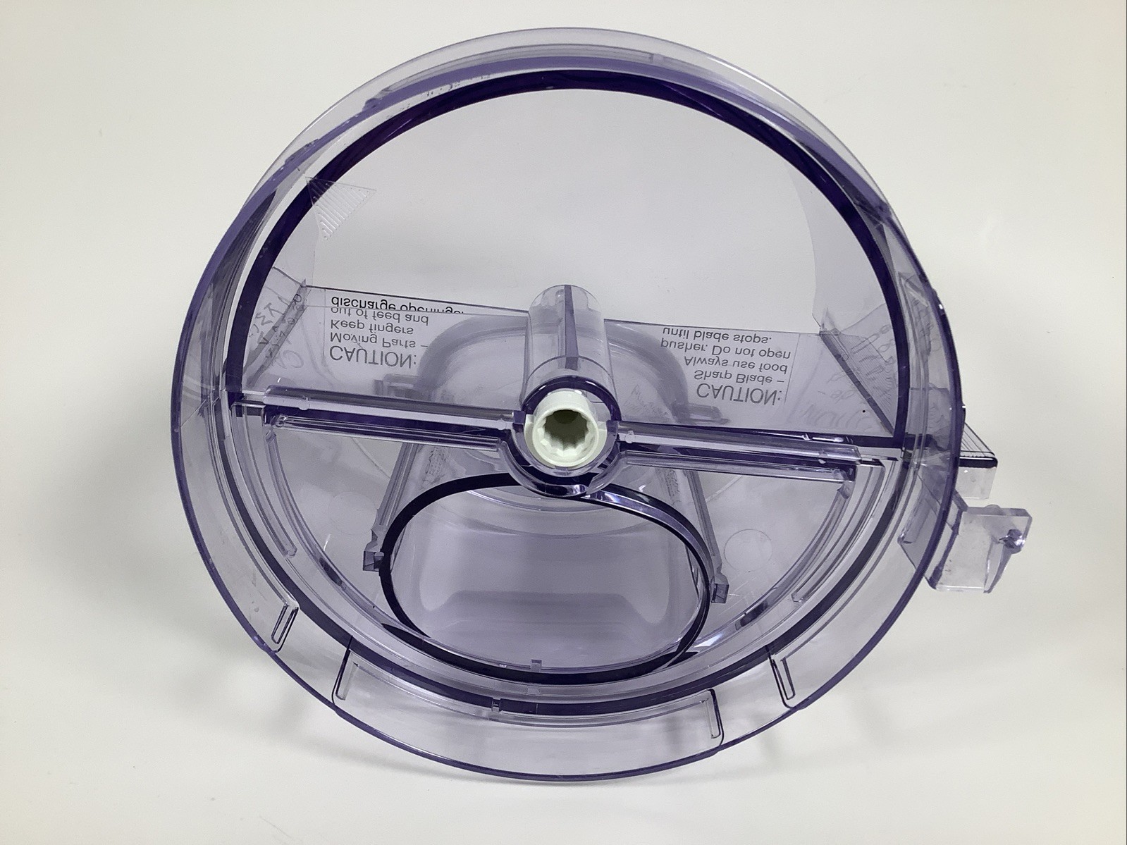 Braun 4261 4262 Multipractic Food Processor Wide Feed Bowl Lid Chute -No Pusher-