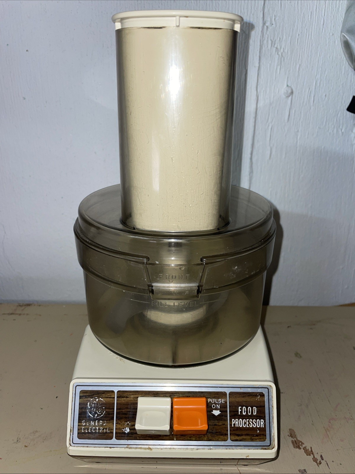 Vtg General Electric D1FP1D Full Capacity Food Processor Excellent Condition