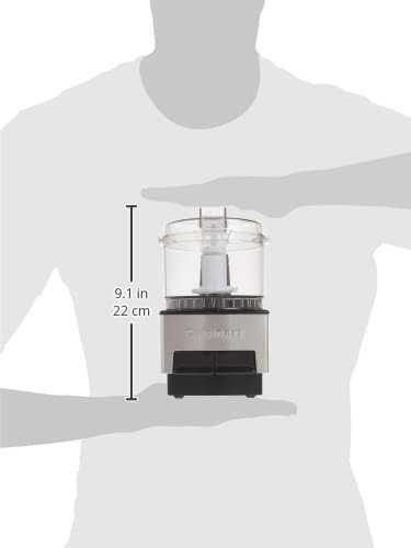 Mini PREP Food Processor Custom, 2.63 Cup, Silver