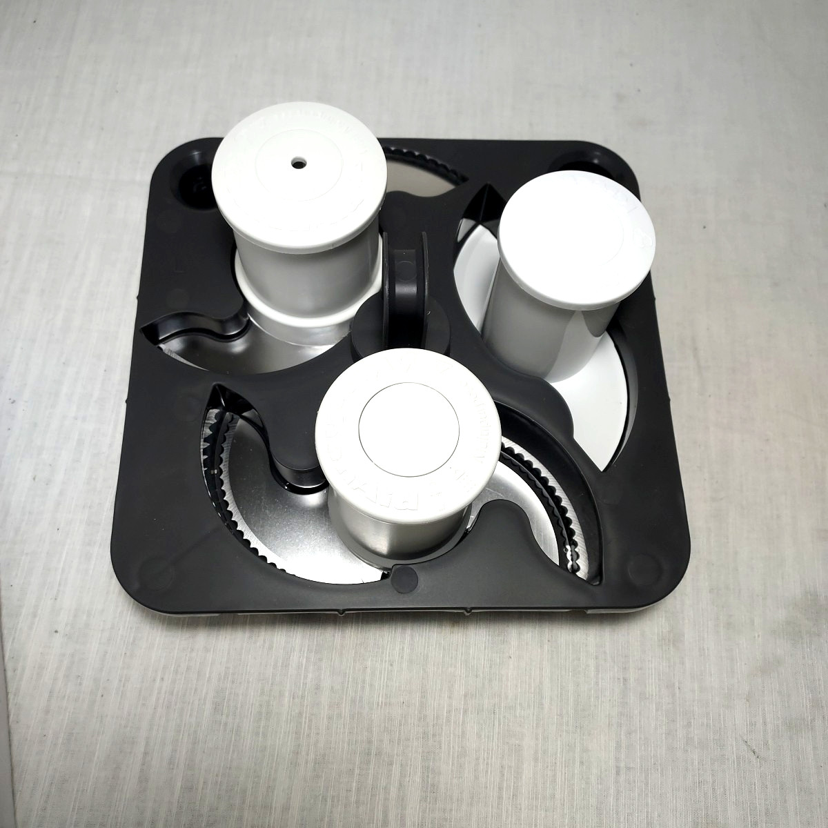 KitchenAid Food Processor Attachments 2 Discs 3 Blades Storage Box -No Adapters