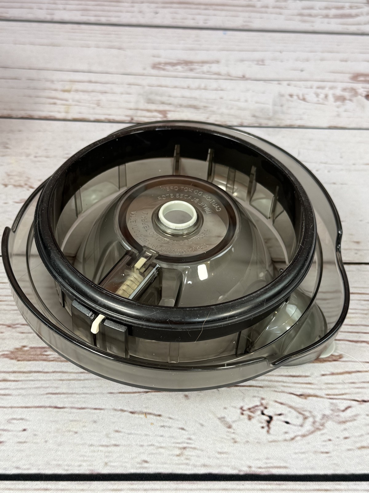 Ninja QB700QBK 30 Food Processor Power Pod Motor Base & Lid Black Silver 400W