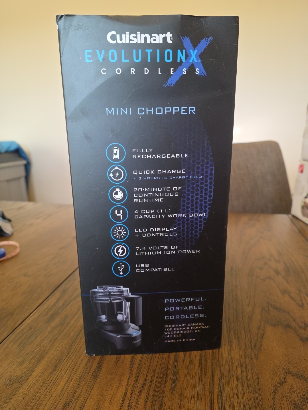 Cuisinart Evolution X(RMC-100C)Cordless 4-Cup Mini Chopper – Missing The Blade –