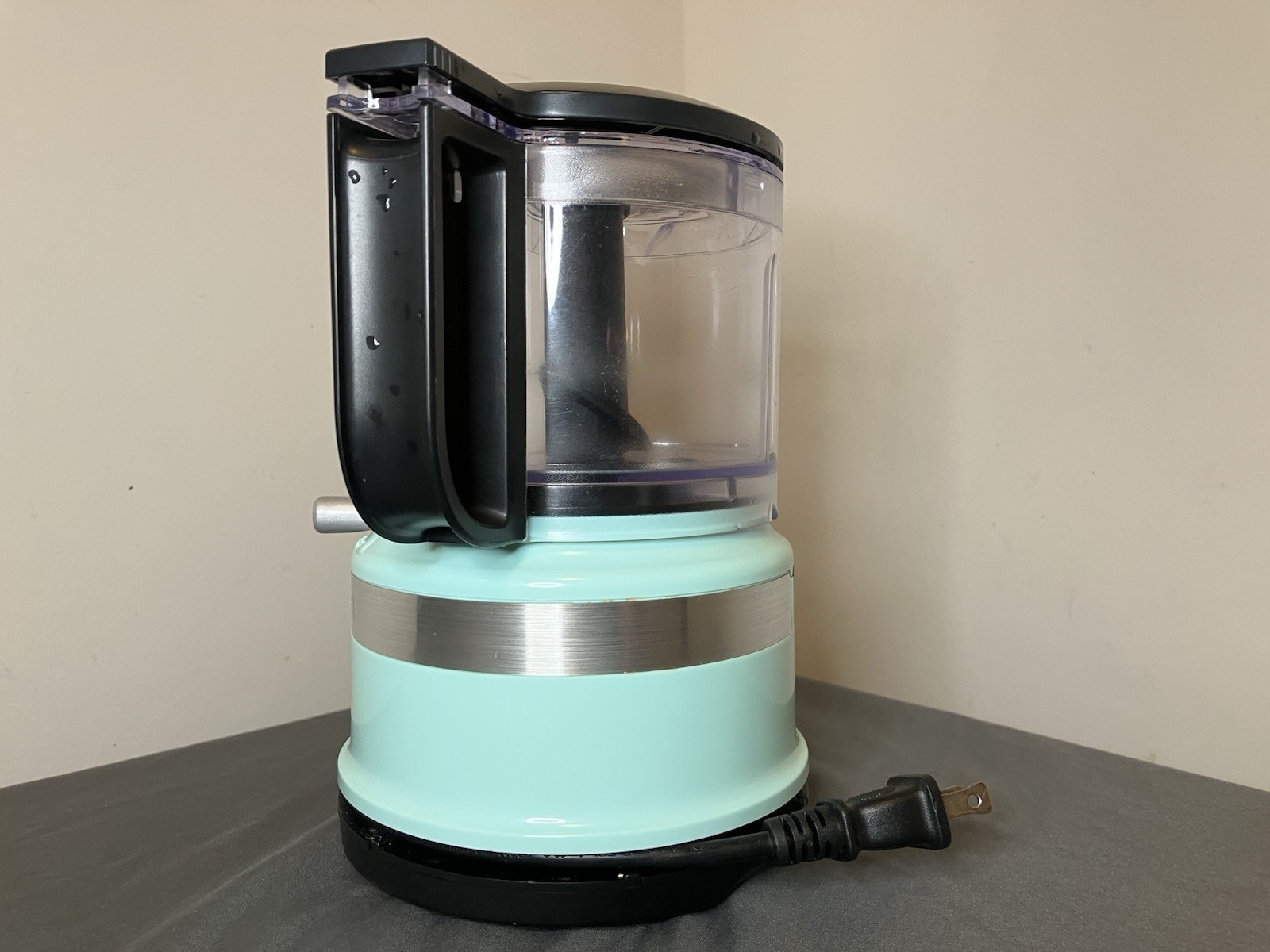 KitchenAid KFC3516AQ 3.5 Cups Mini Food Processor – Aqua Sky