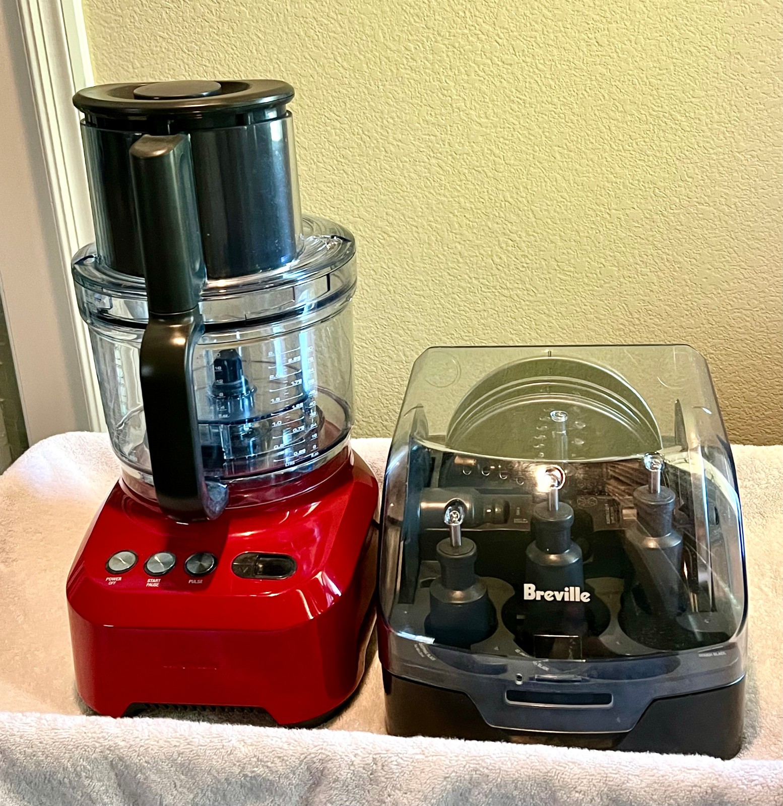 NEW Breville Sous Chef 16 Pro Food Processor Cranberry Red BFP800CBXL Rare WS
