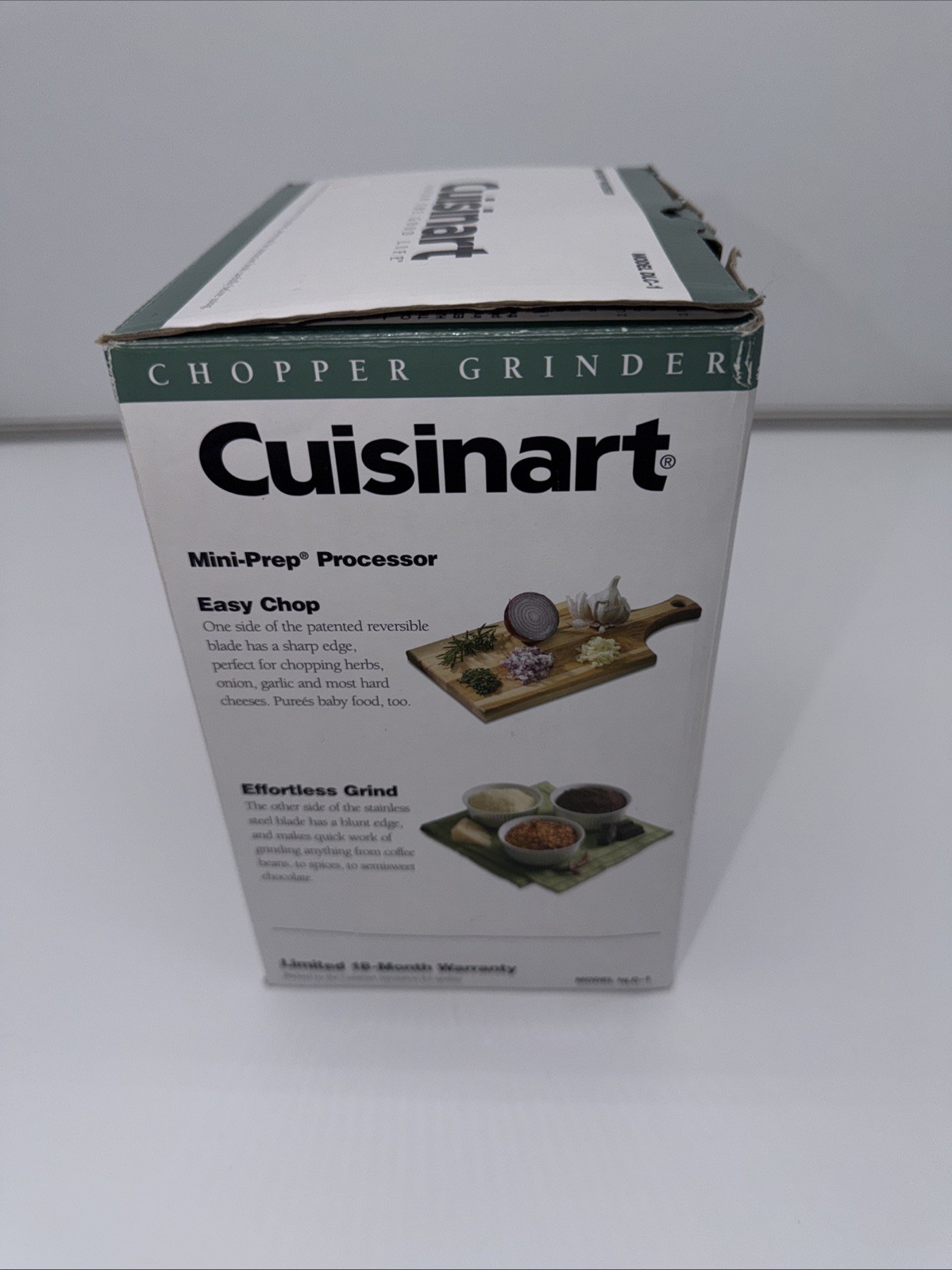 Cuisinart Mini-Prep Food Processor DLC-1 Chopper 2-speed grinder