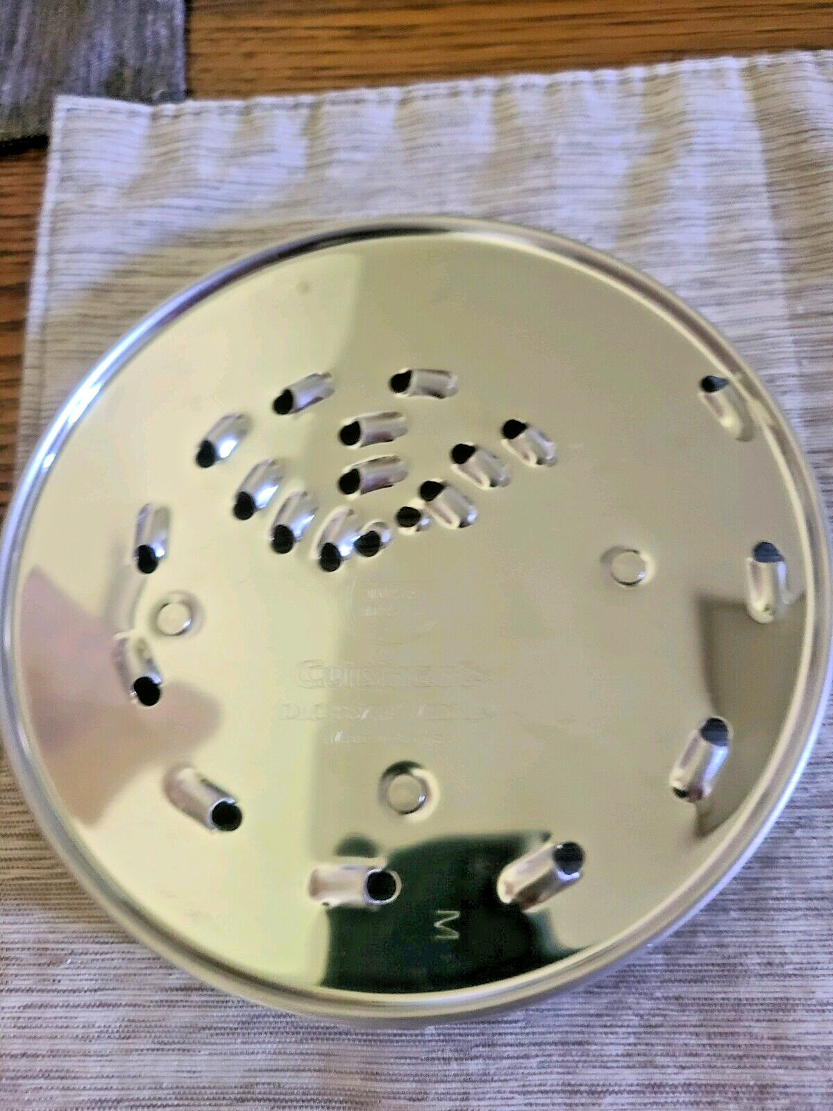 CUISINART MEDIUM GRATER SHREDDER DISC DLC-837-TX BLADE for DLC-8 DLC-10