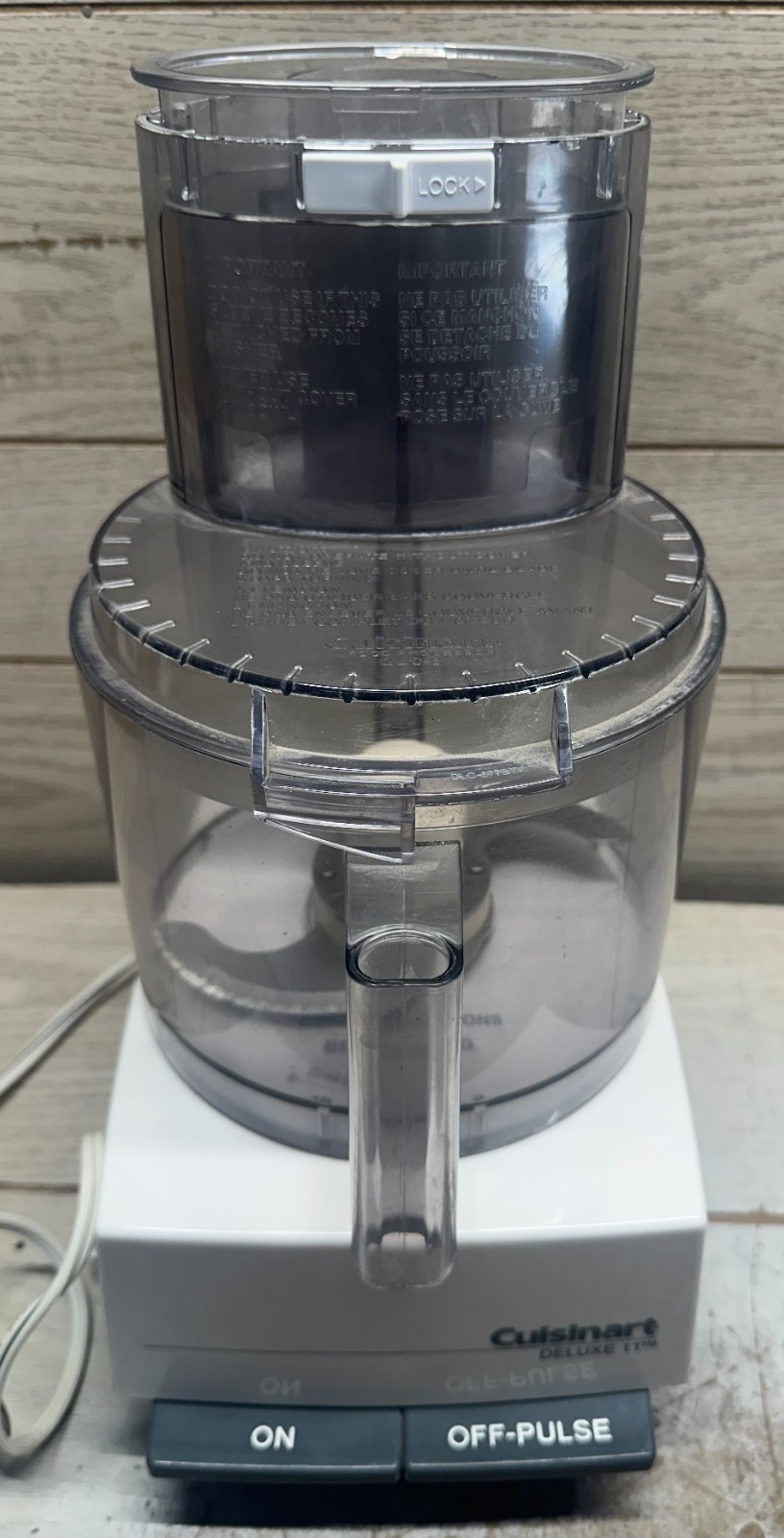 Cuisinart Pro Custom 11″ Food Processor 120V 60 Hz Tested