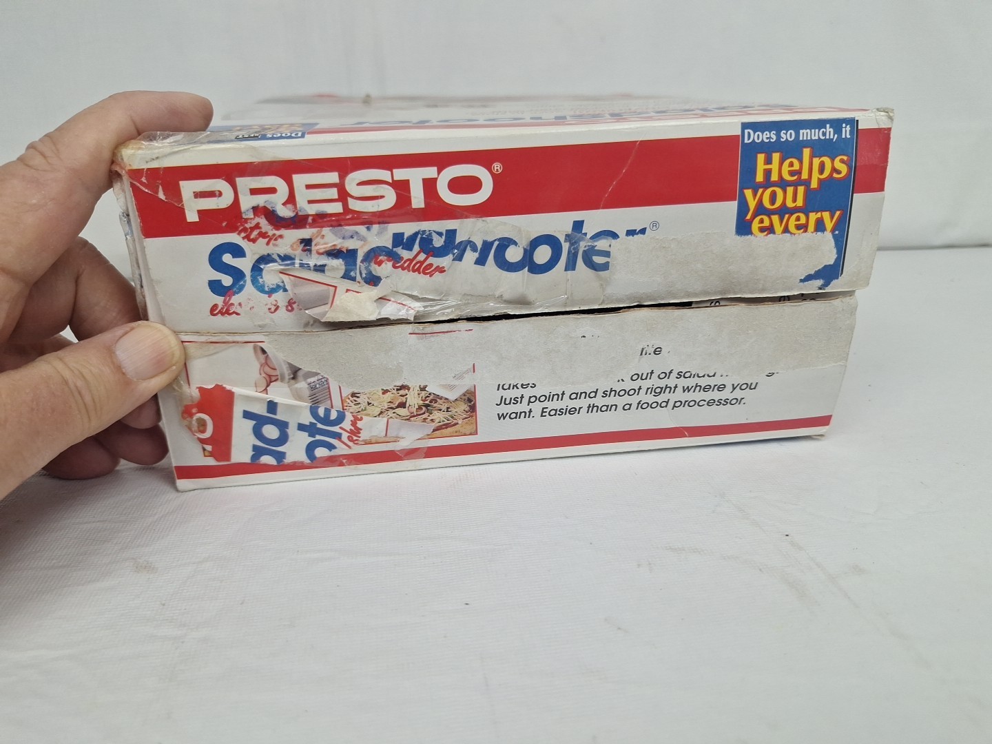 Presto Salad Shooter 02910 Shredder Slicer Electric Appliance 1994 Vintage