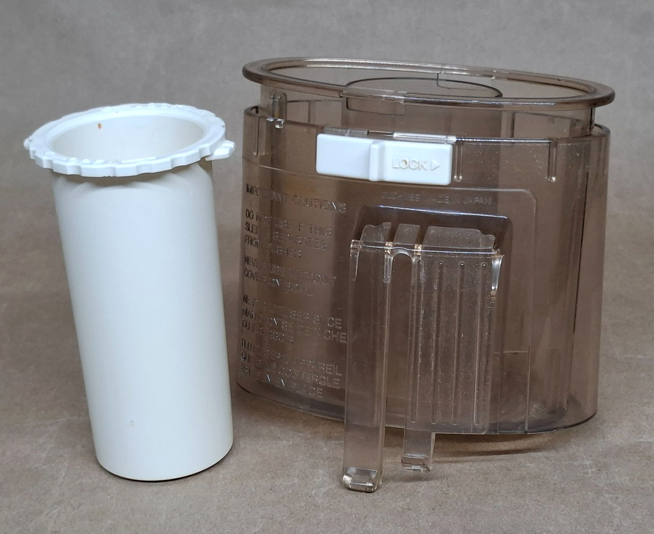 CUISINART Food Processor DLC-10, DLC-10C Pusher & Chute Assembly Replacement