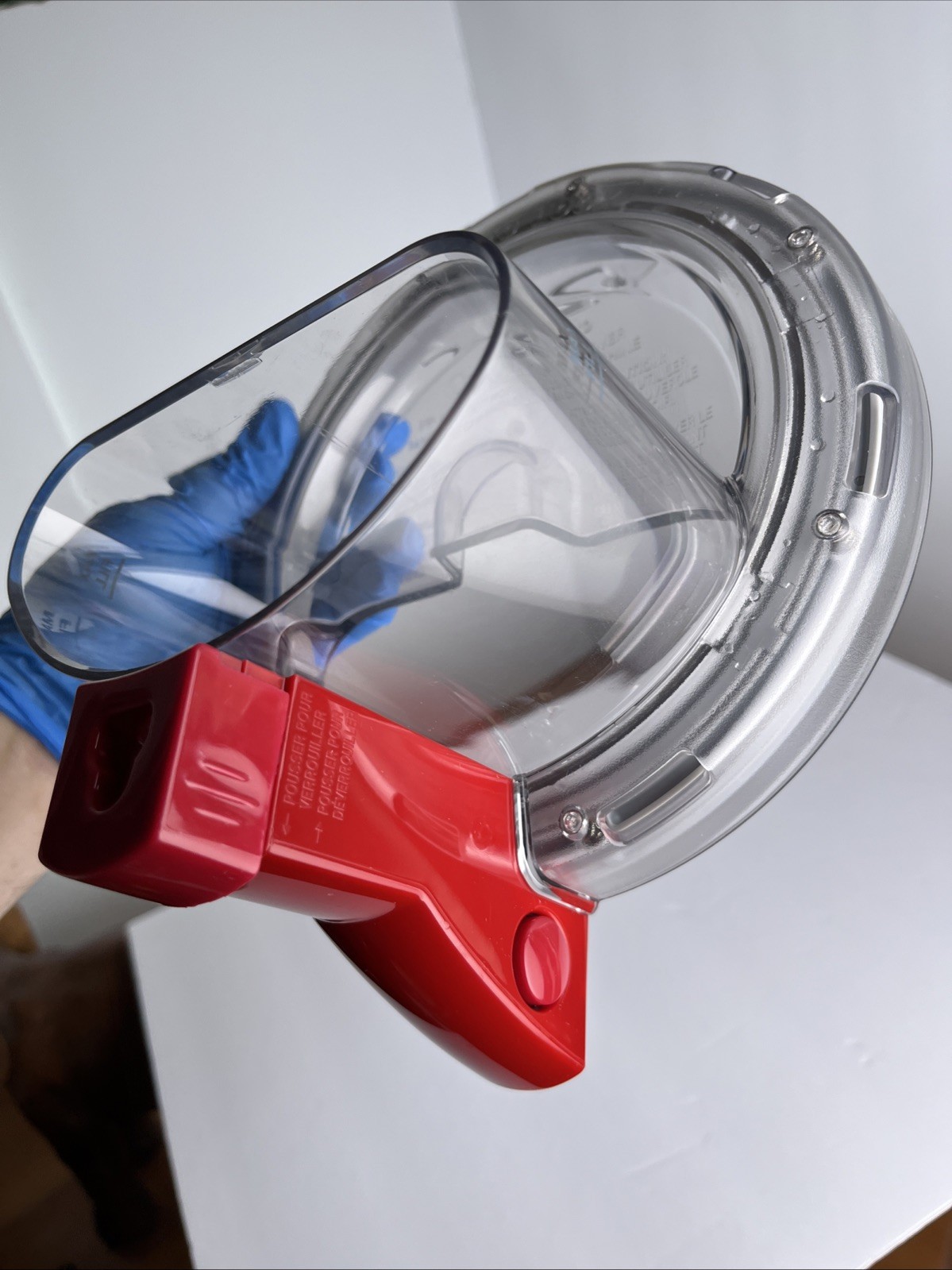 Cuisinart Elite Food Processor Work Bowl Lid Only FP-12WBCT Red Replacement Part