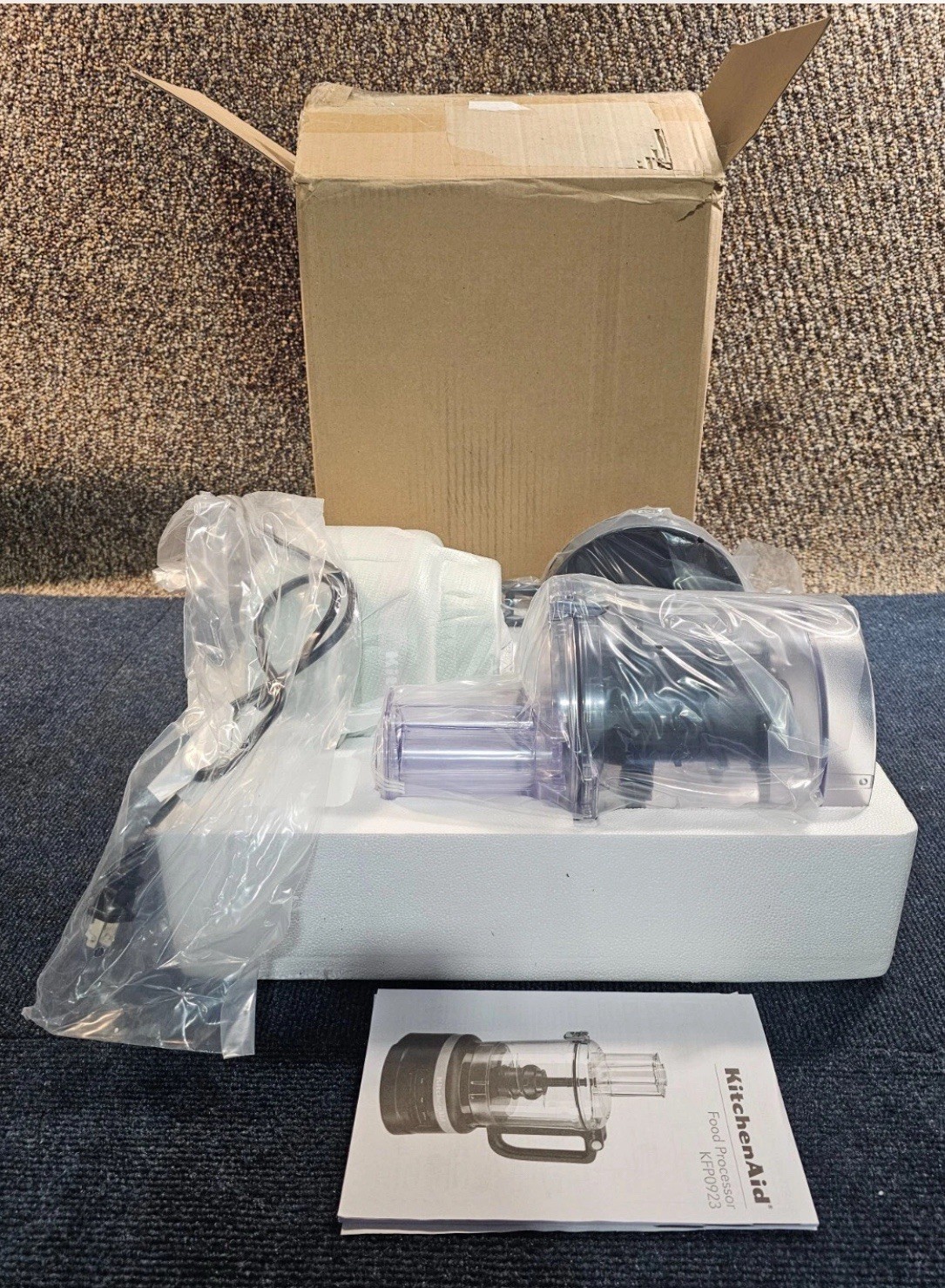KitchenAid KFP0923 9-Cup Food Processor Plus Julienne Disc Slice Shred Chop NEW