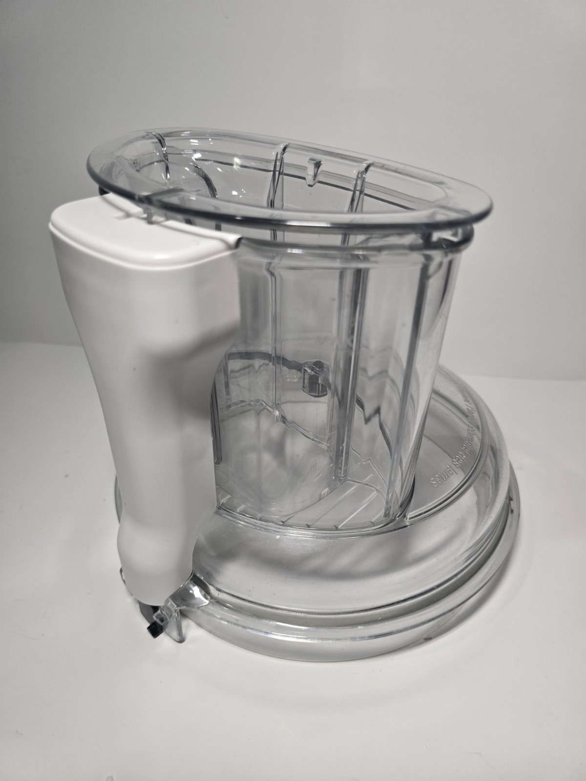 Excellent Free Ship Magimix XL Top Lid Clear White Handle Fits 5200xl 4200xl