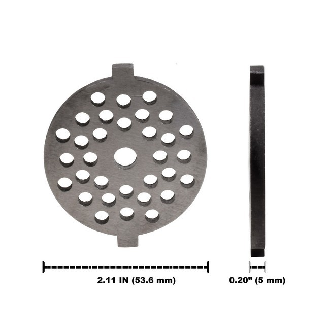 Univen Fine Disc fits Oster Meat and Food Grinder Replaces Oster 22881