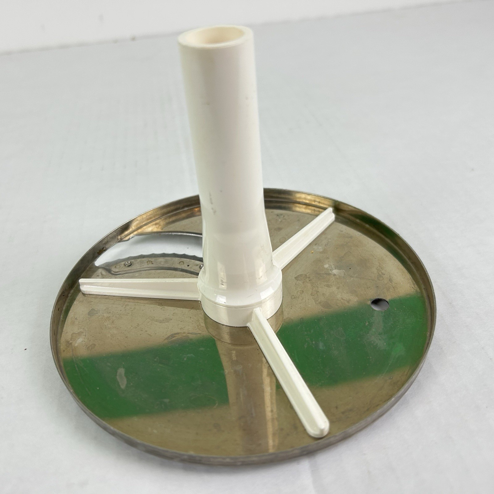 FARBERWEAR Solid State Food Processor Replacement Slicing Disc Model #386 Vtg