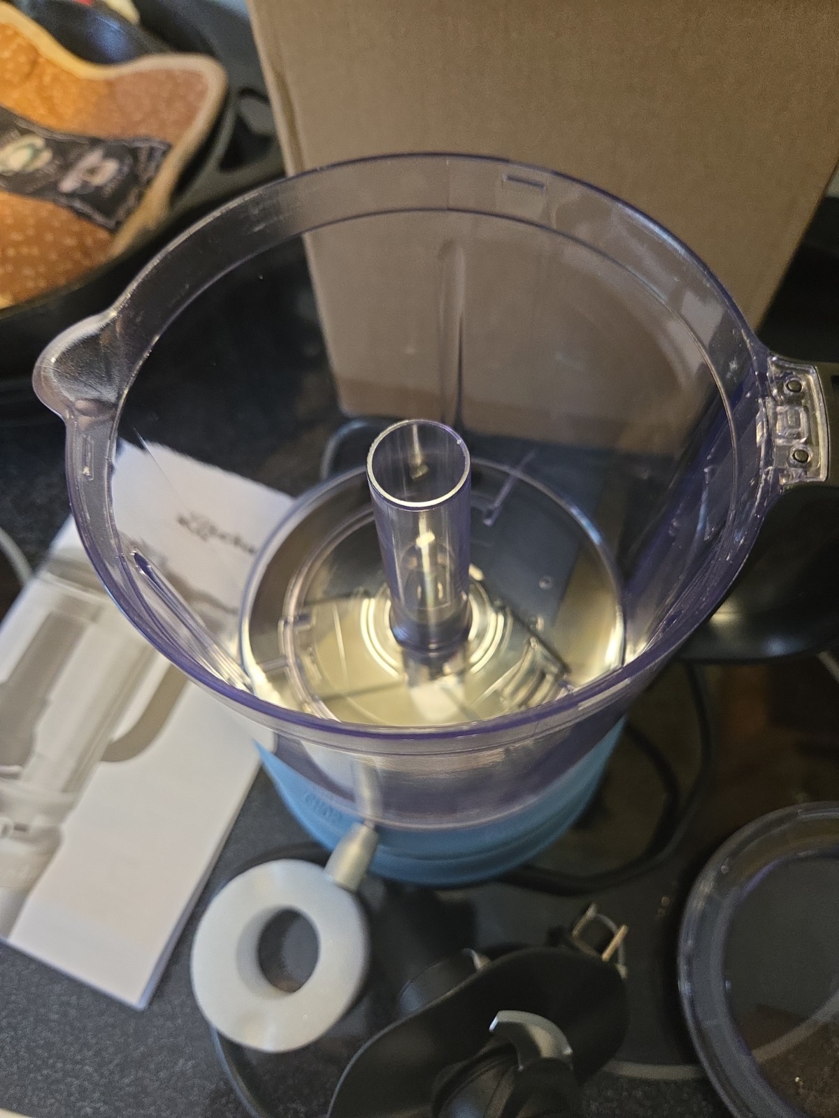 KitchenAid Chopper KFC3516AQ 3.5 Cups Mini Food Processor – Aqua Sky Color. New.