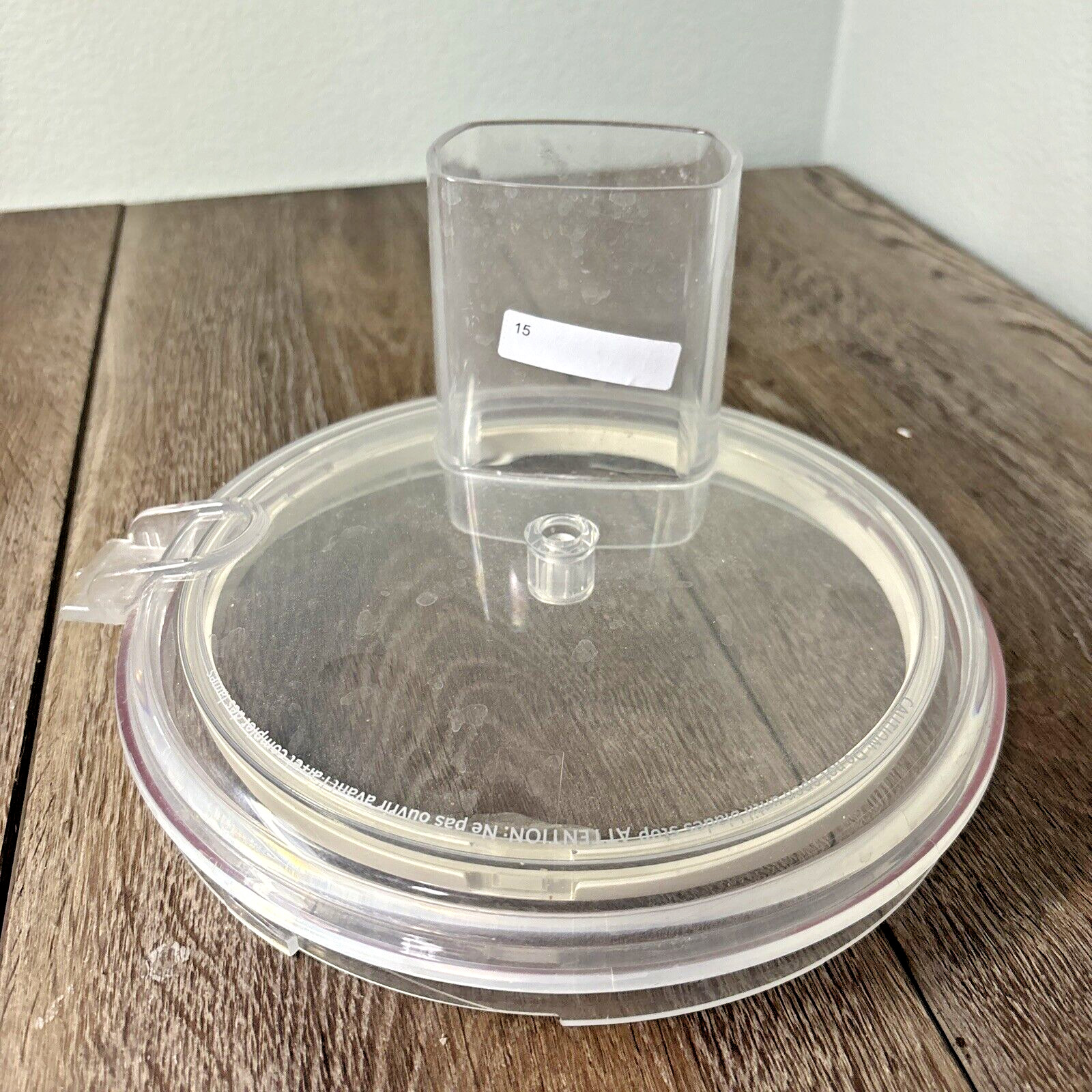 Kitchen Aid Food Processor ExactSlice Work Bowl Lid KFP1355 KFP1355CU
