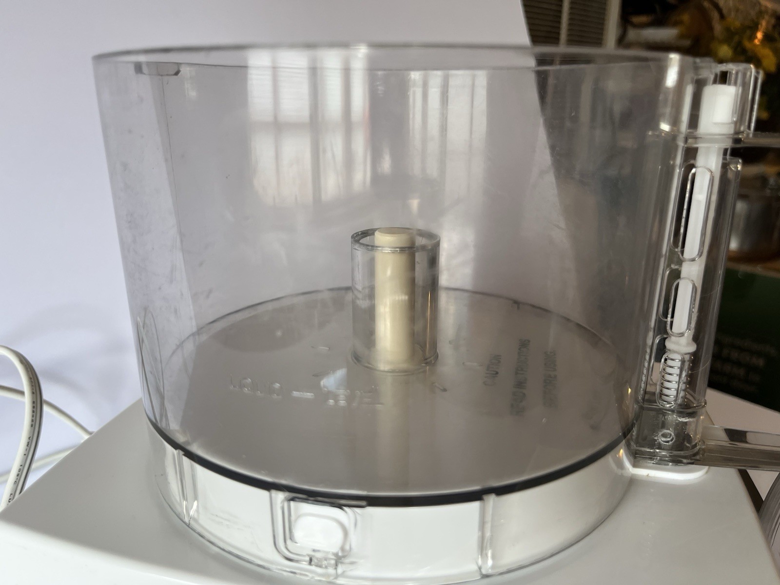 Vintage Cuisinart DLC-5 Food Processor Bowl Lid Pusher Slicing Chopping 7 Cup