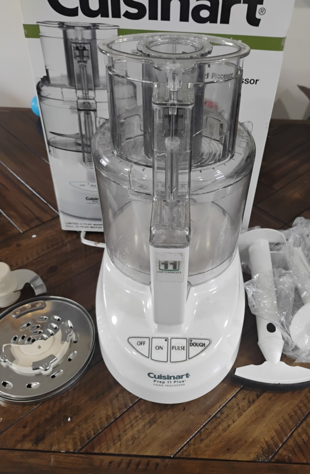 Cuisinart Prep 7 DLC-2007N Premier Series 7-Cup Food Processor Silver WORKING